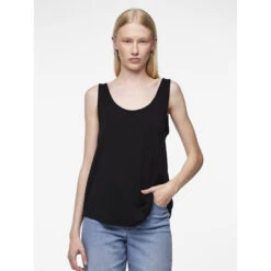 Damestanktop Pieces Billo Lurex -Moss Kopenhagen-winkel pieces 17095076 4234660 3