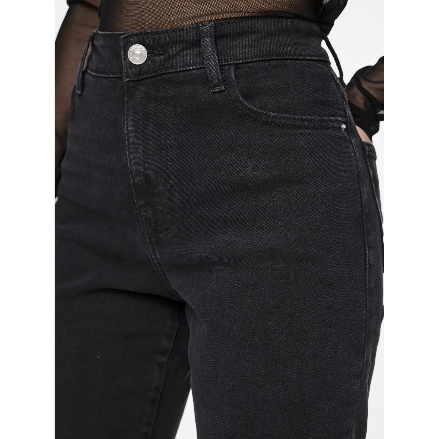Rechte Jeans Voor Dames Pieces Kelly Hw 7 Rechte Jeans Voor Dames Pieces Kelly Hw - Afbeelding 5