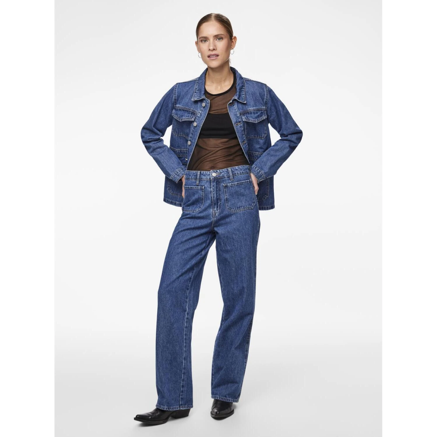 Damesjeans Pieces Sky 6 Damesjeans Pieces Sky - Afbeelding 4