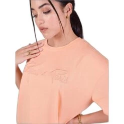 Dames-T-shirt Project X Paris Basic Ample Logo -Moss Kopenhagen-winkel project x paris f211084 pc2 5