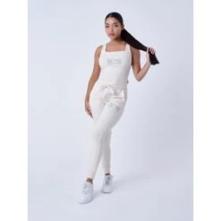 Damestop Met Contrasterende Logo's Project X Paris