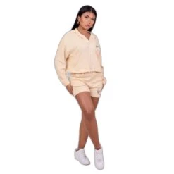 Gebreide Piqué Short Broek Voor Dames Project X Paris -Moss Kopenhagen-winkel project x paris f224099 iv 2