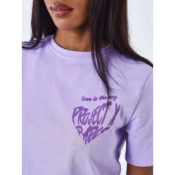 T-shirt Met Vrouwenhart Project X Paris -Moss Kopenhagen-winkel project x paris f231013 lc 5