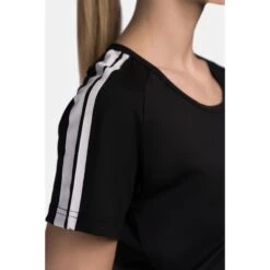 Dames-T-shirt Punch Drisse -Moss Kopenhagen-winkel punch 117321 1500 black white 4