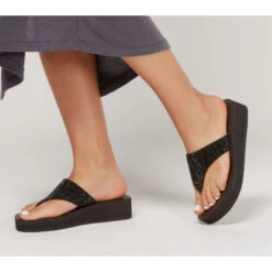 Vrouwenslippers Skechers Vinyasa -Moss Kopenhagen-winkel skechers 31614 bbk 2