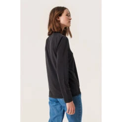 Dames-T-shirt Met Lange Mouwen Soaked In Luxury Columbine -Moss Kopenhagen-winkel soaked in luxury 30406290 40050 4