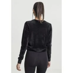 URBAN CLASSICS Woman's Urban Klassiek Fluwelen Crew T-shirt -Moss Kopenhagen-winkel tb1352 00007 tb1352 m2 00007 2