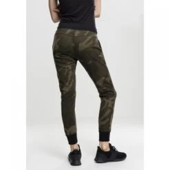 URBAN CLASSICS Broek Vrouw Urban Klassieke Camo Badstof -Moss Kopenhagen-winkel tb1638 01 tb1638 03