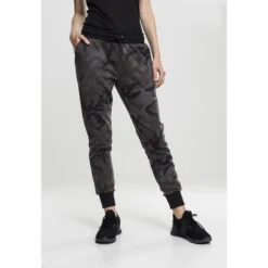 URBAN CLASSICS Broek Vrouw Urban Klassieke Camo Badstof -Moss Kopenhagen-winkel tb1638 06 tb1638 06