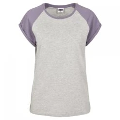 URBAN CLASSICS Woman's Urban Classic T-shirt Raglan GT Contract -Moss Kopenhagen-winkel tb1913 02250 tb1913 p1 02250