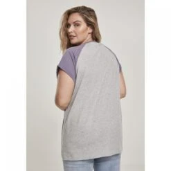 URBAN CLASSICS Woman's Urban Classic T-shirt Raglan GT Contract -Moss Kopenhagen-winkel tb1913 02250 u tb1913 m2 02250 u