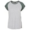 Dames-T-shirt Urban Classics Contrast Raglan -Moss Kopenhagen-winkel tb1913 02915 u 5