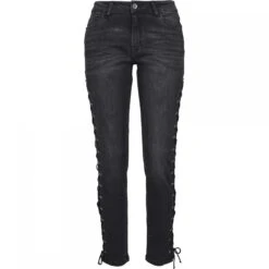 URBAN CLASSICS Broek Vrouw Urban Classic Lace Up -Moss Kopenhagen-winkel tb2003 00709 tb2003 p1 00709