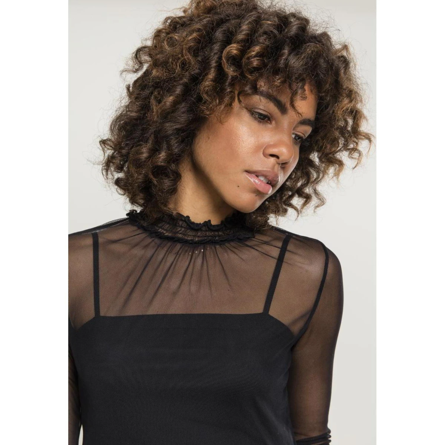 URBAN CLASSICS T-shirt Vrouw Stedelijk Klassiek Dubbellaags Meh 8 URBAN CLASSICS T-shirt Vrouw Stedelijk Klassiek Dubbellaags Meh - Afbeelding 6