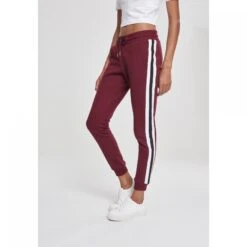 URBAN CLASSICS Broek Dames Urban Classic College Contrast -Moss Kopenhagen-winkel tb2453 01554 tb2453 m1 01554 port white black 1 1
