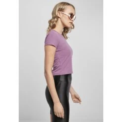 Dames-T-shirt Urban Classics Stretch Cropped -Moss Kopenhagen-winkel tb2754 02898 3