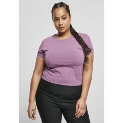 Dames-T-shirt Urban Classics Stretch Cropped -Moss Kopenhagen-winkel tb2754 02898 u 0