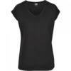 URBAN CLASSICS Vrouwen T-shirt Urban Classic Rond V-hals Verlengd -Moss Kopenhagen-winkel tb2831 00007 u tb2831 p1 00007