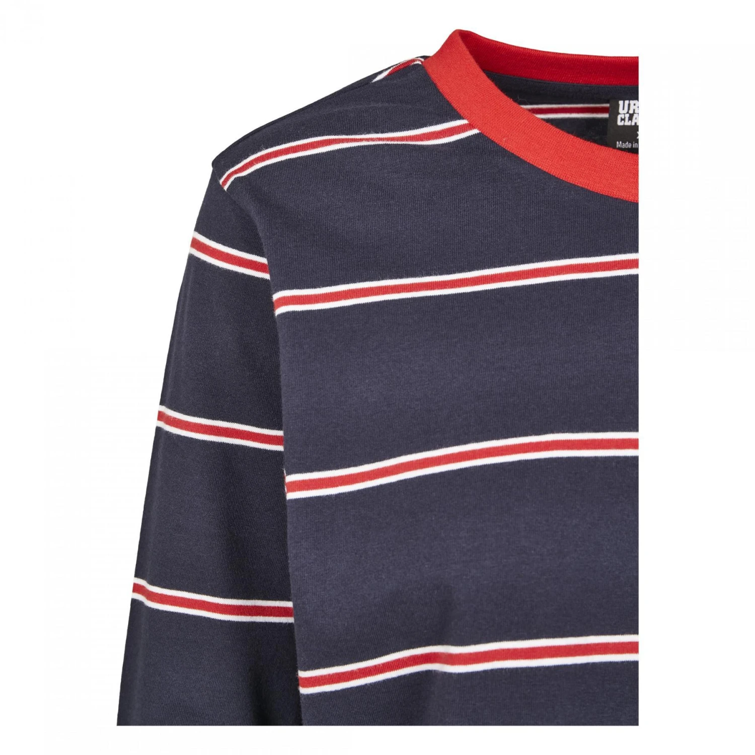 URBAN CLASSICS Woman's Urban Klassiek Garen Kate Stripe T-shirt 11 URBAN CLASSICS Woman's Urban Klassiek Garen Kate Stripe T-shirt - Afbeelding 9