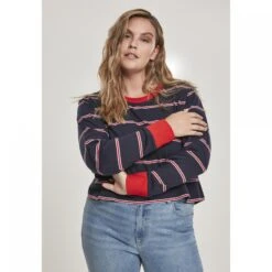 URBAN CLASSICS Woman's Urban Klassiek Garen Kate Stripe T-shirt 27 URBAN CLASSICS Woman's Urban Klassiek Garen Kate Stripe T-shirt -Moss Kopenhagen-winkel tb2990 02052 u tb2990 m1 02052 u