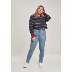 URBAN CLASSICS Woman's Urban Klassiek Garen Kate Stripe T-shirt 28 URBAN CLASSICS Woman's Urban Klassiek Garen Kate Stripe T-shirt -Moss Kopenhagen-winkel tb2990 02052 u tb2990 m12 02052 u