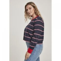 URBAN CLASSICS Woman's Urban Klassiek Garen Kate Stripe T-shirt 30 URBAN CLASSICS Woman's Urban Klassiek Garen Kate Stripe T-shirt -Moss Kopenhagen-winkel tb2990 02052 u tb2990 m4 02052 u