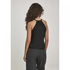 URBAN CLASSICS Dames Urban Classic Rib Neholder Tank Top -Moss Kopenhagen-winkel tb2991 00007 tb2991 m2 00007 1