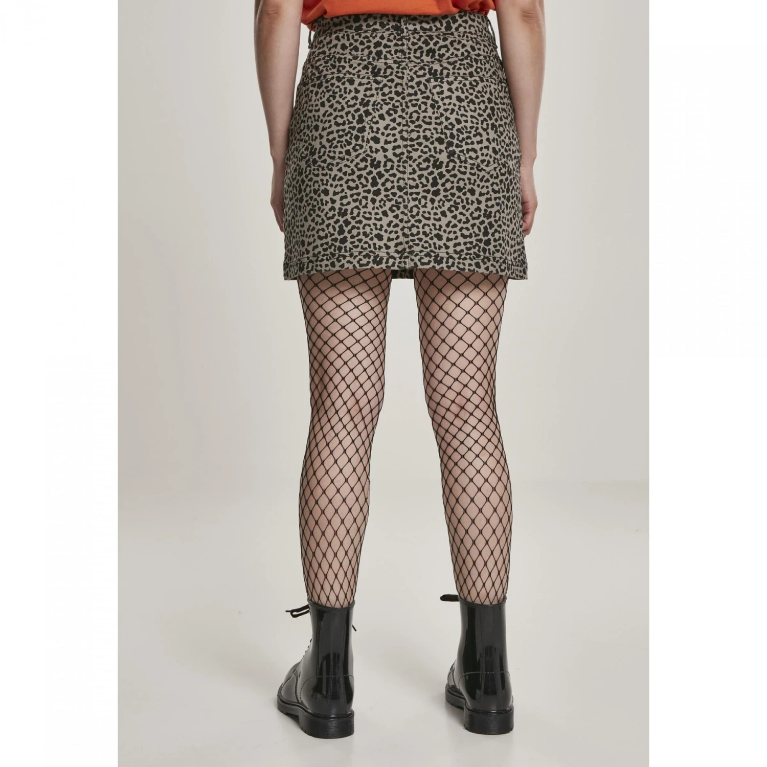 URBAN CLASSICS Damesstadsklassieker Minirokje In Keperstof 5 URBAN CLASSICS Damesstadsklassieker Minirokje In Keperstof - Afbeelding 3