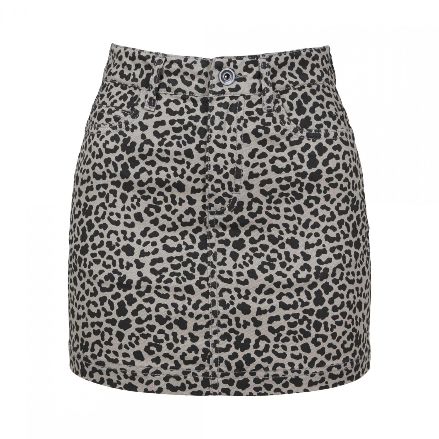 URBAN CLASSICS Damesstadsklassieker Minirokje In Keperstof 8 URBAN CLASSICS Damesstadsklassieker Minirokje In Keperstof - Afbeelding 6