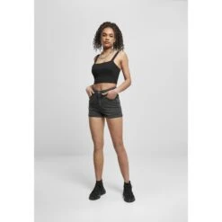 Denim Shorts Voor Dames Urban Classics 5 Pocket -Moss Kopenhagen-winkel tb3452 00618 4