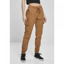 Damesbroek Urban Classics High Waist Cargo Trainingsbroek (Groot Getailleerd ) -Moss Kopenhagen-winkel tb3626 00786 0