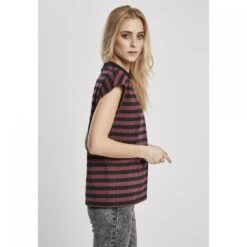 Gestreepte T-shirt Vrouw Urban Classics 20 Gestreepte T-shirt Vrouw Urban Classics -Moss Kopenhagen-winkel tb3760 02063 3