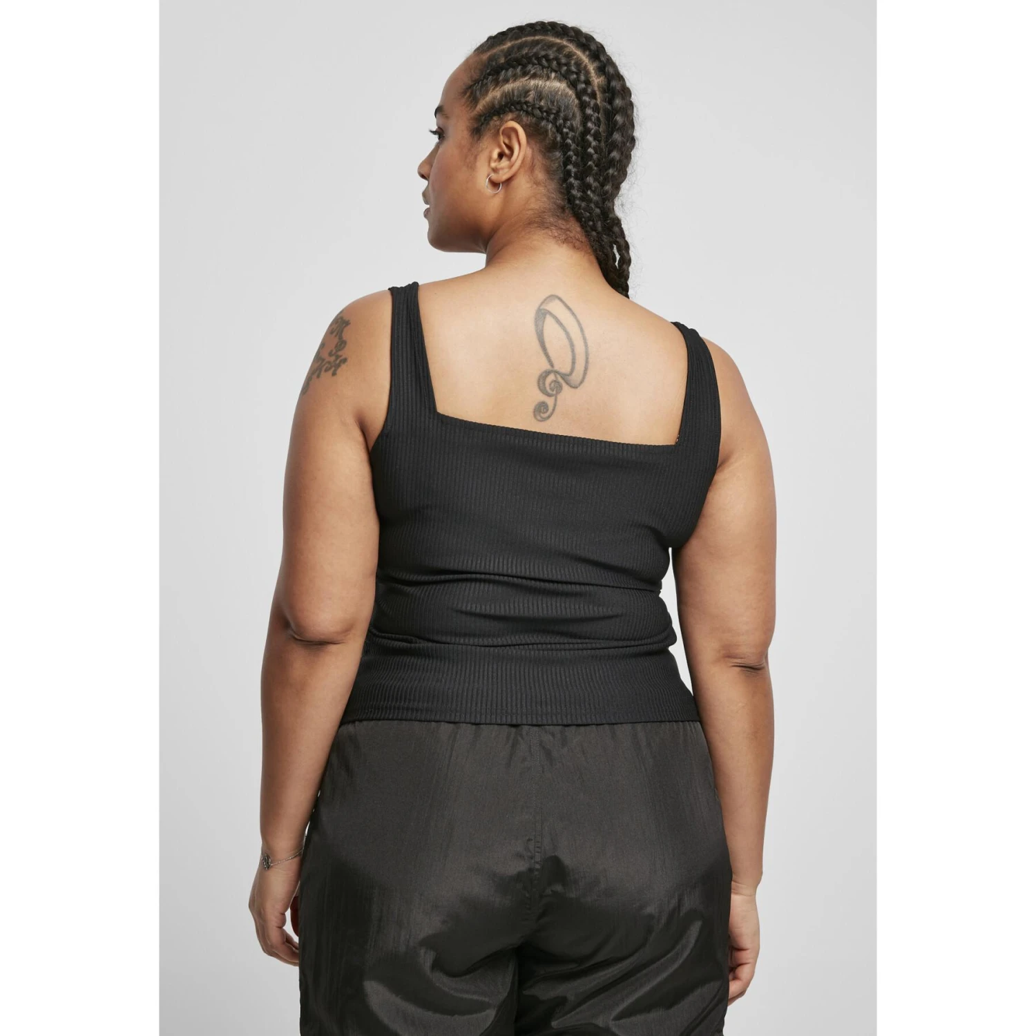 Damestop Urban Classics Ladies Squard Neckline Rib 8 Damestop Urban Classics Ladies Squard Neckline Rib - Afbeelding 6