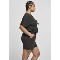 Dames Jumpsuit Urban Classics Short Modal (Grote Maten) -Moss Kopenhagen-winkel tb4370 00007 u 3