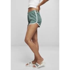 Dames Shorts Urban Classics Organic Interlock Retro Hotpants (Grote Maten) -Moss Kopenhagen-winkel tb4372 03189 1