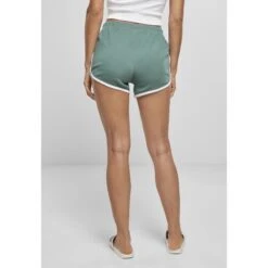 Dames Shorts Urban Classics Organic Interlock Retro Hotpants (Grote Maten) -Moss Kopenhagen-winkel tb4372 03189 2