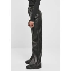 Damesbroek Urban Classics Faux Leather Wide Leg 19 Damesbroek Urban Classics Faux Leather Wide Leg -Moss Kopenhagen-winkel tb4518 00007 1 1