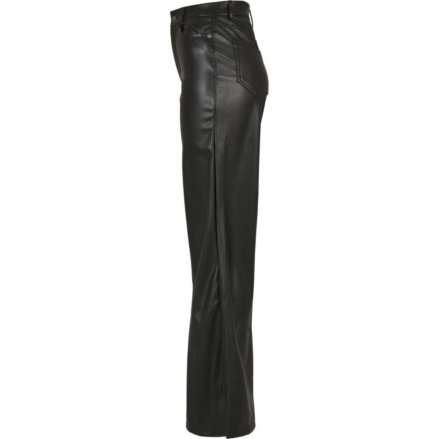 Damesbroek Urban Classics Faux Leather Wide Leg 8 Damesbroek Urban Classics Faux Leather Wide Leg - Afbeelding 6