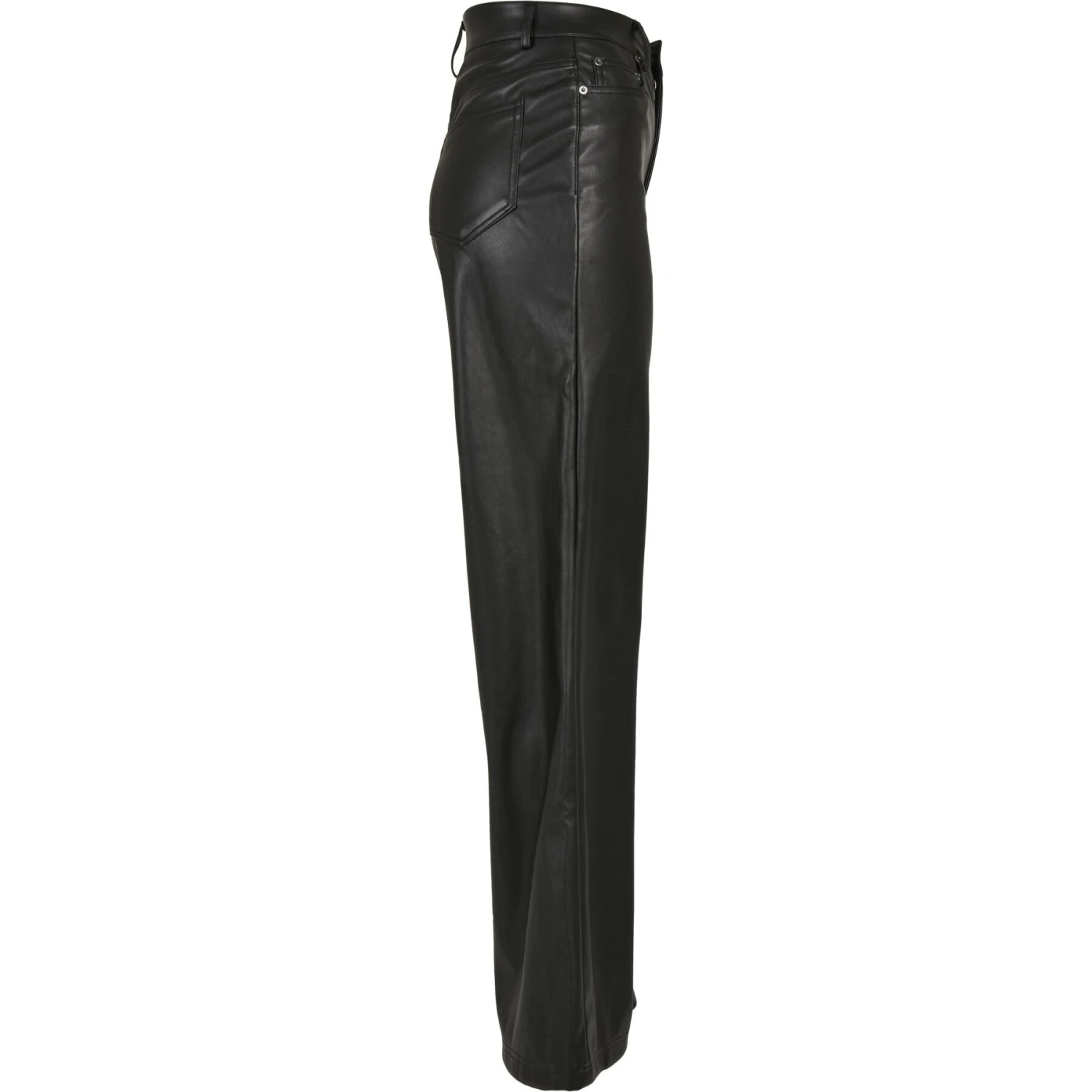 Damesbroek Urban Classics Faux Leather Wide Leg (GT) 11 Damesbroek Urban Classics Faux Leather Wide Leg (GT) - Afbeelding 9