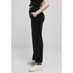 Damesbroek Urban Classics High Waist Straight Velvet (Groot Getailleerde ) -Moss Kopenhagen-winkel tb4530 00007 1