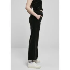 Damesbroek Urban Classics High Waist Straight Velvet (Groot Getailleerde ) -Moss Kopenhagen-winkel tb4530 00007 3