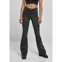 Damesjeans Urban Classics High Waist Flared 15 Damesjeans Urban Classics High Waist Flared -Moss Kopenhagen-winkel tb4549 00709 0