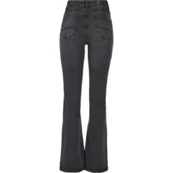 Damesjeans Urban Classics High Waist Flared 17 Damesjeans Urban Classics High Waist Flared -Moss Kopenhagen-winkel tb4549 00709 7