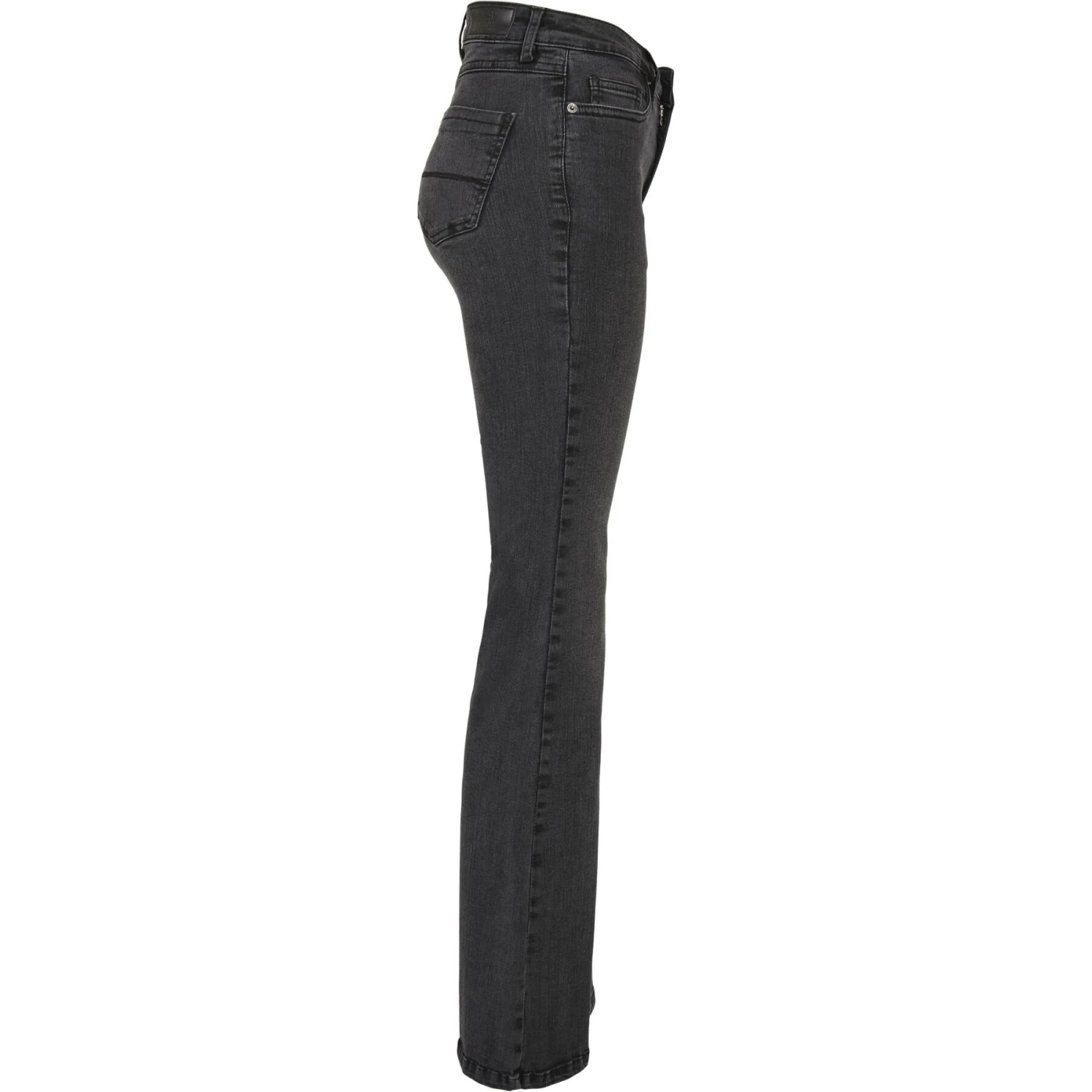 Damesjeans Urban Classics High Waist Flared 8 Damesjeans Urban Classics High Waist Flared - Afbeelding 6