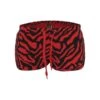 URBAN CLASSICS Dames Shorts Urban Classic Ze Hot -Moss Kopenhagen-winkel tb470 00200 tb470 red black front