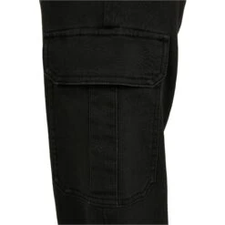 Hoge Taille Denim Cargo-broek Voor Dames Urban Classics Knitted 19 Hoge Taille Denim Cargo-broek Voor Dames Urban Classics Knitted -Moss Kopenhagen-winkel tb4734 00007 8