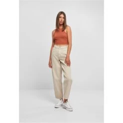 Geribde Damestanktop Court Urban Classics -Moss Kopenhagen-winkel urban classics tb1498 04420 4