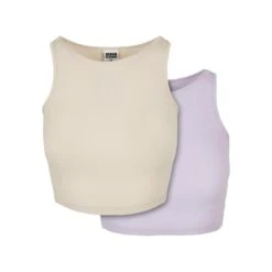 Geribde Tanktops Voor Dames Urban Classics (x2)