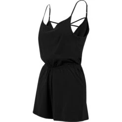 Dames Jumpsuits Grote Maten Urban Classics Short Spaghetti -Moss Kopenhagen-winkel urban classics tb1531 00007 u black 7