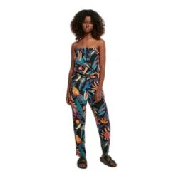 Dames Jumpsuit Urban Classics Viscose Bandeau GT -Moss Kopenhagen-winkel urban classics tb1955 03665 0 1